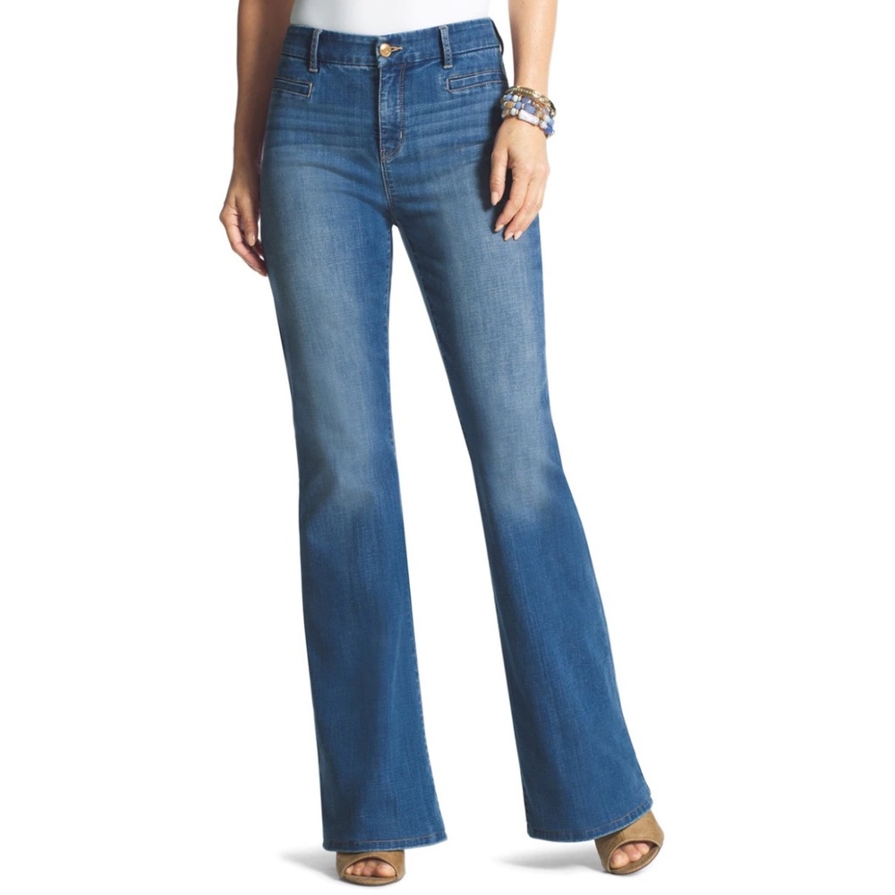 Chico’s Girlfriend Flare Jeans